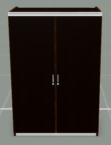 Armoire marron